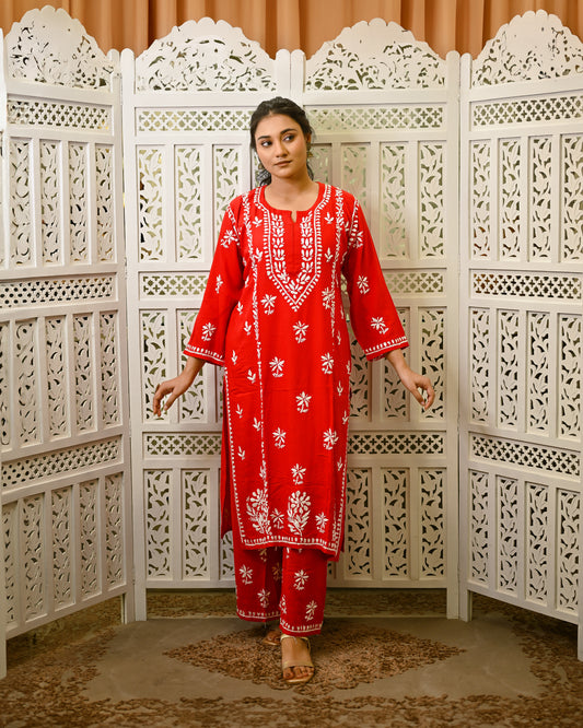 Gul-e-Surkh (Crimson Bloom)