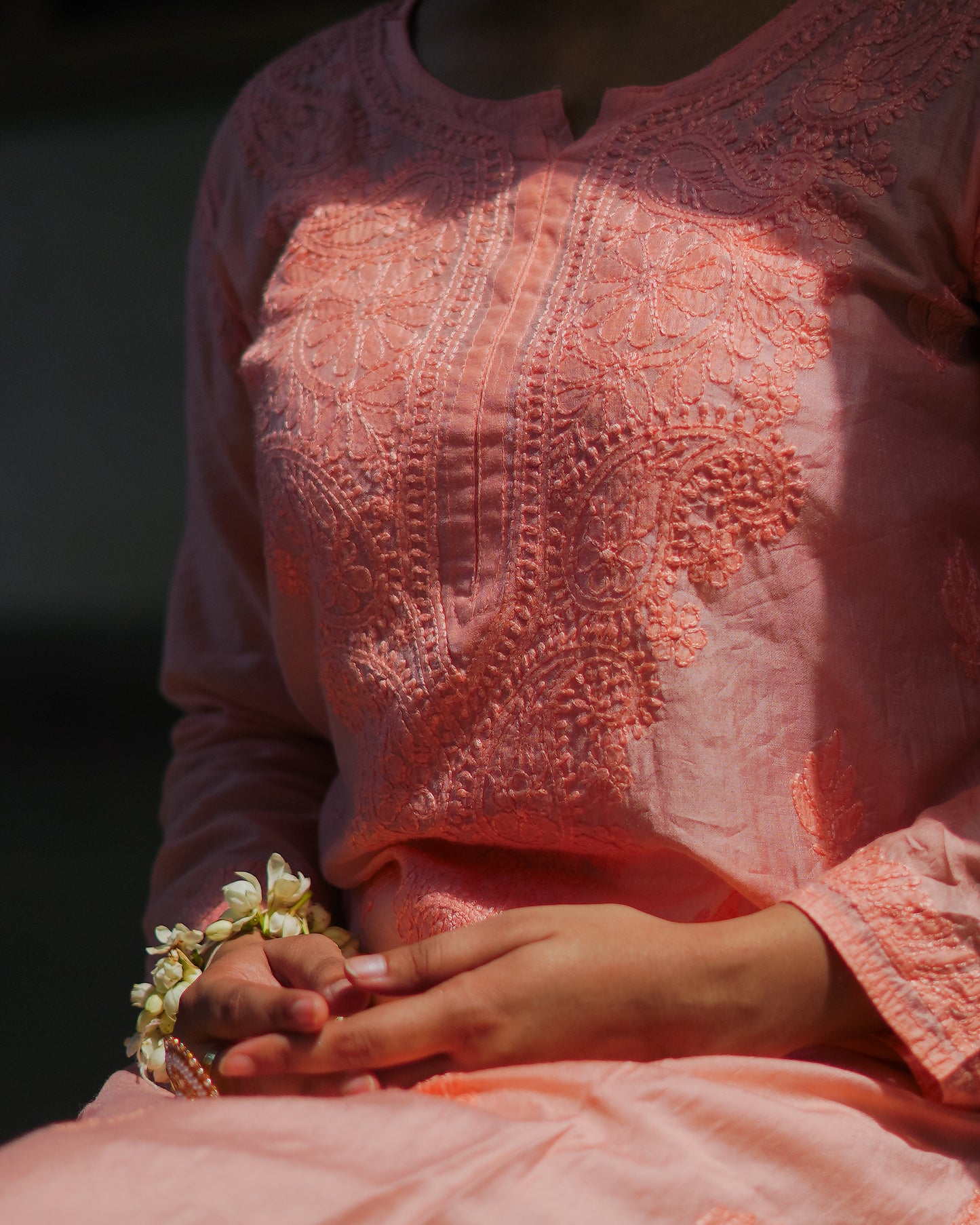 Zard-e-Noor (Peach Radiance)