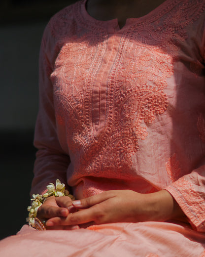 Zard-e-Noor (Peach Radiance)